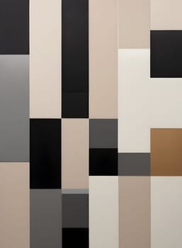 Modern abstract colorful minimalistic art