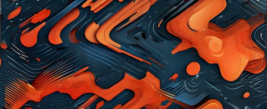 Modern abstract technological art pattern