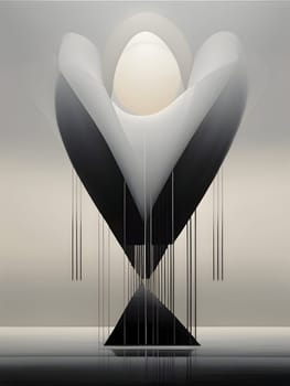 Modern abstract colorful minimalistic art