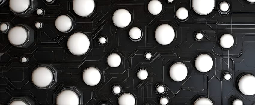 Modern abstract technological art pattern
