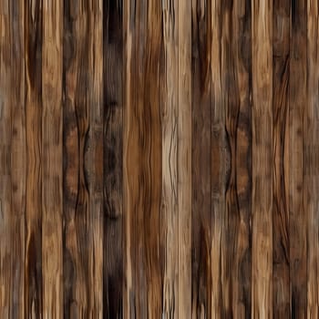Medium brown wood background. Seamless wooden planks board texture. Neural network generated image. Not based on any actual scene or pattern.