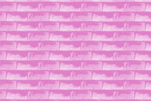 Background image of an abstract rough pink background imitating a brick wall