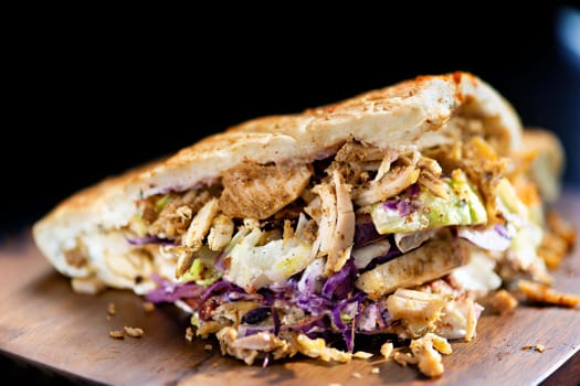 close up of berliner doner kebab