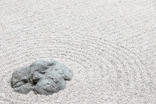 Zen garden background. Concept of calm, harmony, health, meditation, relax with copy space
