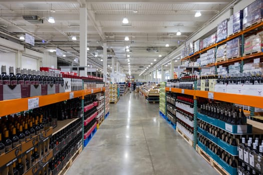 Taiwan 30 October 2023: Costco store in Taiwan