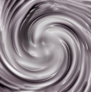 An image of a monochrome spiral psychedelic background
