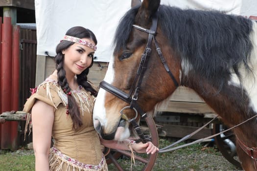 Sila Sahin,Cast Presentation Karl May Festival 2924,Bad Segeberg 01.03.2024