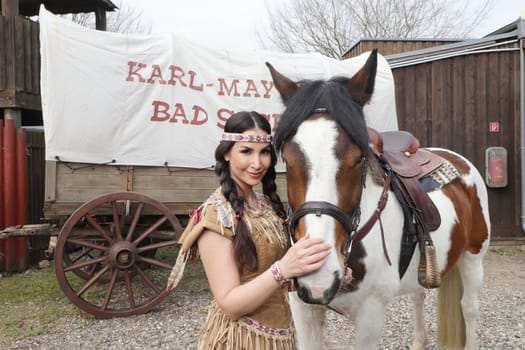 Sila Sahin,Cast Presentation Karl May Festival 2924,Bad Segeberg 01.03.2024