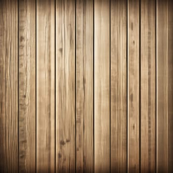 Wooden floor made of natural wood. Also as a background. Planks lined up against each other. AI generated image