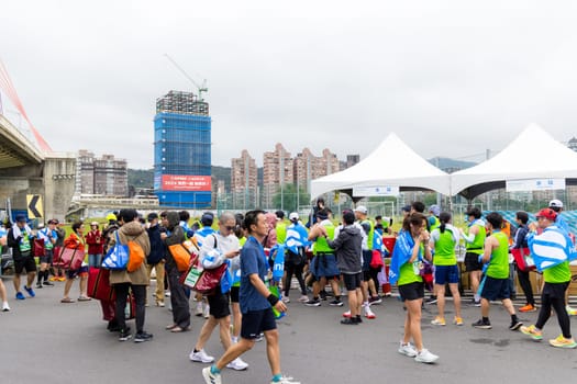 Taipei, Taiwan 25 February 2024: Standard Chartered Taipei Charity Marathon