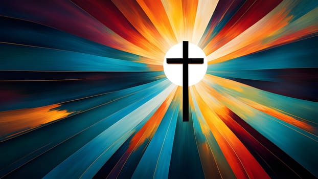Abstract Christianity religion art design