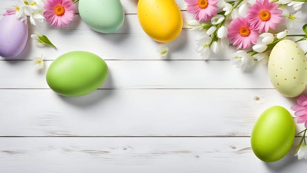 Beautiful Easter holidays abstract design