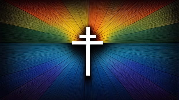 Abstract Christianity religion art design