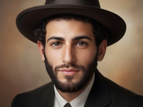 Portrait of the Jewish man