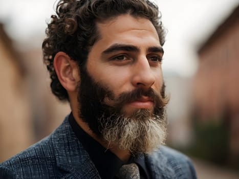 Portrait of the Jewish man