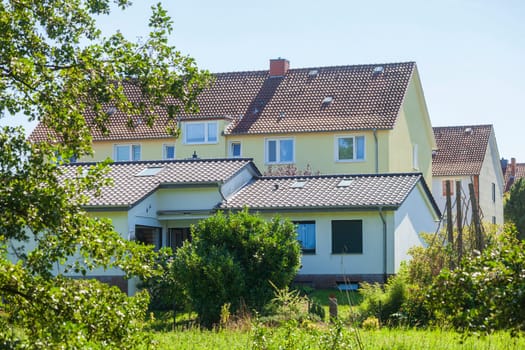 Residential buildings, modern residential buildings, Wunstorf, Lower Saxony, Germany