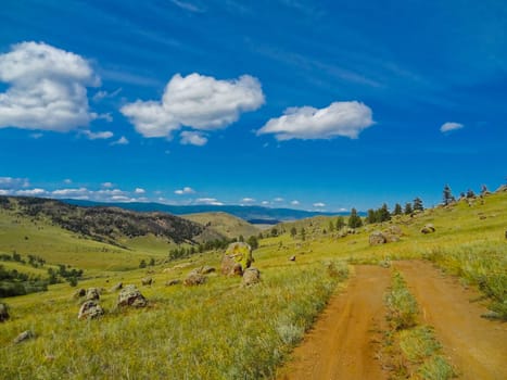 Landscape meadows and pastures of the Baikal National Park. Landscape meadows and pastures of the Baikal National Park.
