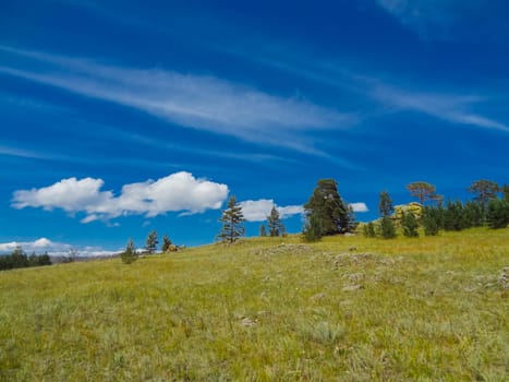 Landscape meadows and pastures of the Baikal National Park. Landscape meadows and pastures of the Baikal National Park.
