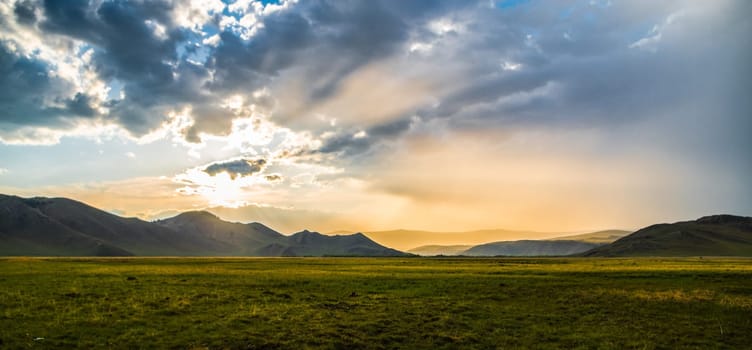 Landscape meadows and pastures of the Baikal National Park. Landscape meadows and pastures of the Baikal National Park.