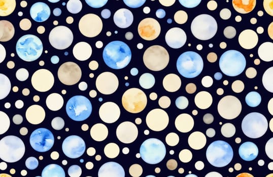 watercolour style, seamless, circle, design, prints, texture
