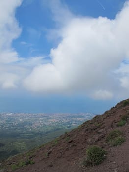Vesuvius, a walk to Vesuvius tour for tourists.