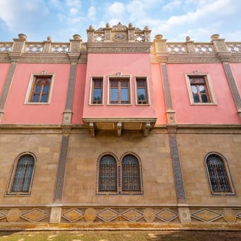 Morning shot of Prince Naguib Palace with intricate Mamluk Architecture, Cairo, Egypt
