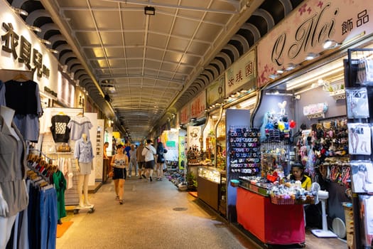 Taipei, Taiwan 25 May 2023: Qingguang Market Taipei city in Taiwan