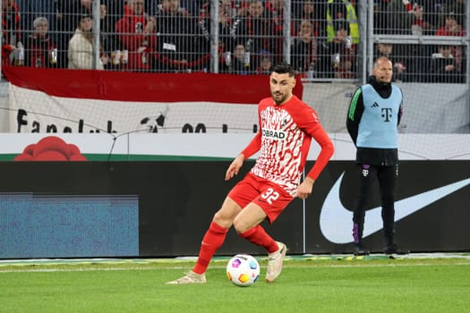 Vincenzo Grifo (SC Freiburg) during the match of the 1. FBL: 23-24: 24.  DFL REGULATIONS PROHIBIT ANY USE OF PHOTOGRAPHS AS IMAGE SEQUENCES AND/OR QUASI-VIDEONann  Photo: Joachim Hahne/johapress