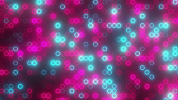Abstract digital dots. Computer generated 3d render