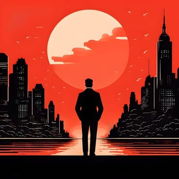 editorial illustration minimalist wallpaper background