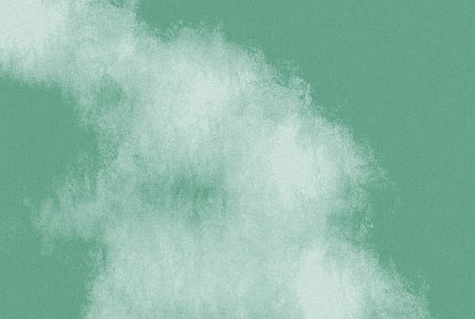 The texture of the background is green with white spots and a rough surface in close-up