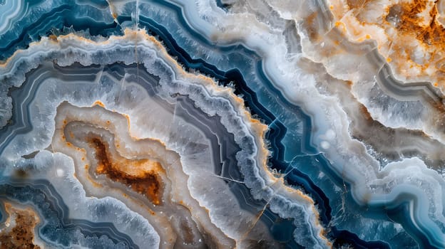 Geode rock texture, background and wallpaper. Neural network generated image. Not based on any actual scene or pattern.