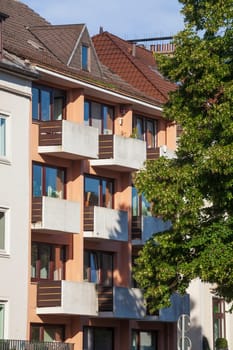 Modern residential building , Bremen, Germany