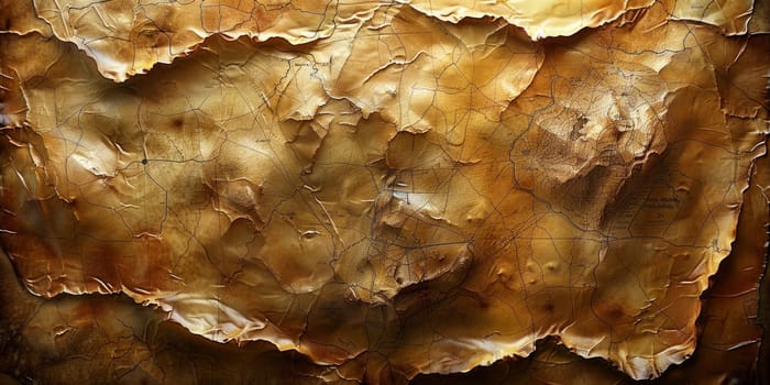 Elegant abstract background of golden brown textured paper