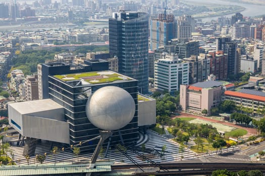 Taipei, Taiwan 04 October 2022: Taipei Performing Arts Center in Jiantan of Taiwan