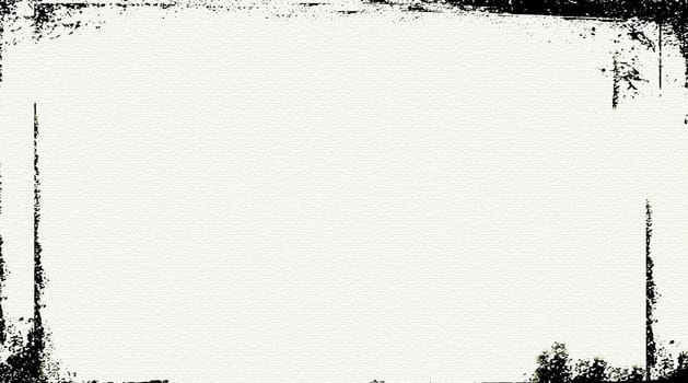 A rough white background with a black grunge-style border with an empty space for text