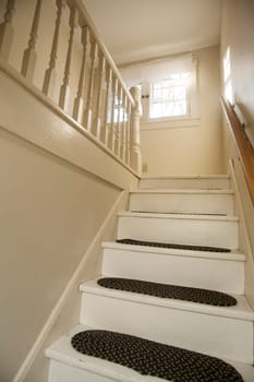 Stairs in an100 year old home.