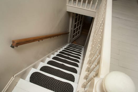 Stairs in an100 year old home.