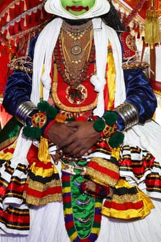 Sadhu's head ornaments