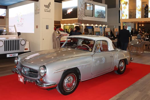 New model of Mercedes car