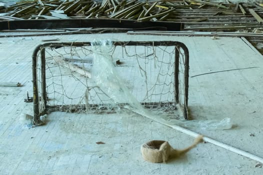 Pripyat, the exclusion zone of the Chernobyl disaster.