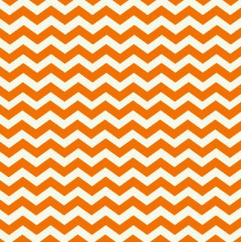 Background with a zigzag orange pattern on a white rough background