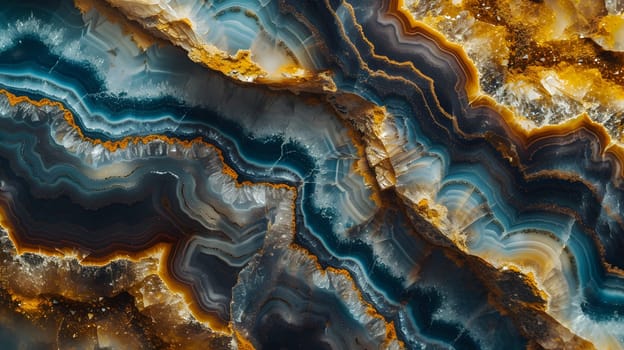 Geode rock texture, background and wallpaper. Neural network generated image. Not based on any actual scene or pattern.