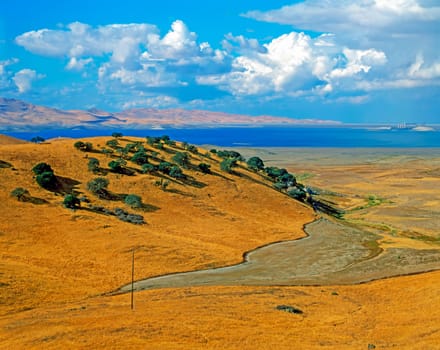 San Luis Reservoir in California
