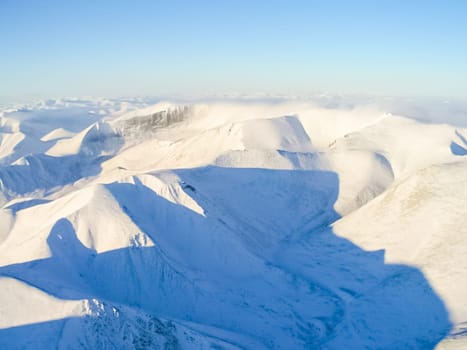 The nature of Chukotka, the landscape of Chukotka, the beauty of northern nature.
