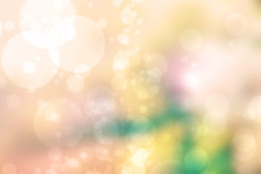 Abstract fresh delicate gradient green light and yellow pastel spring or summer bokeh background. Beautiful texture.