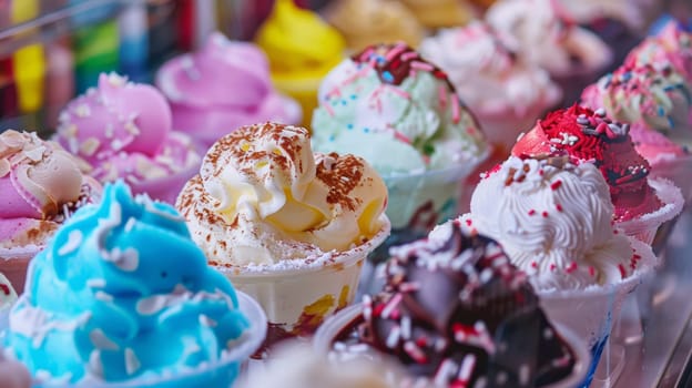Indulge in the whimsical world of ice treats adorned with an array of delectable toppings. Each ice creation is a work of art, boasting a variety of flavors and textures that tantalize the taste buds. From fruity syrups to crunchy nuts, these icy delights offer a burst of freshness and sweetness in every bite.