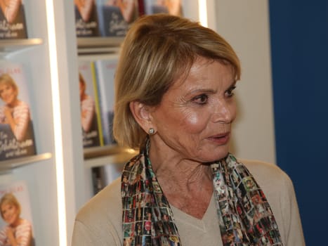 deutsche Schauspielerin Uschi Glas auf Leipziger Buchmesse 2024 am 21.03.2024