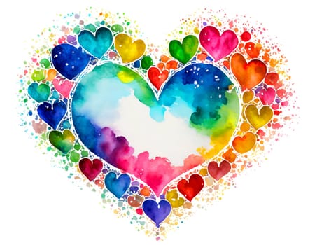 Symbol of hearts for celebrations such as Valentine's Day, Mother's Day, birthday, etc.