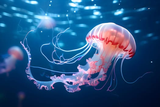 marco medusa jellyfish with translucent bell
